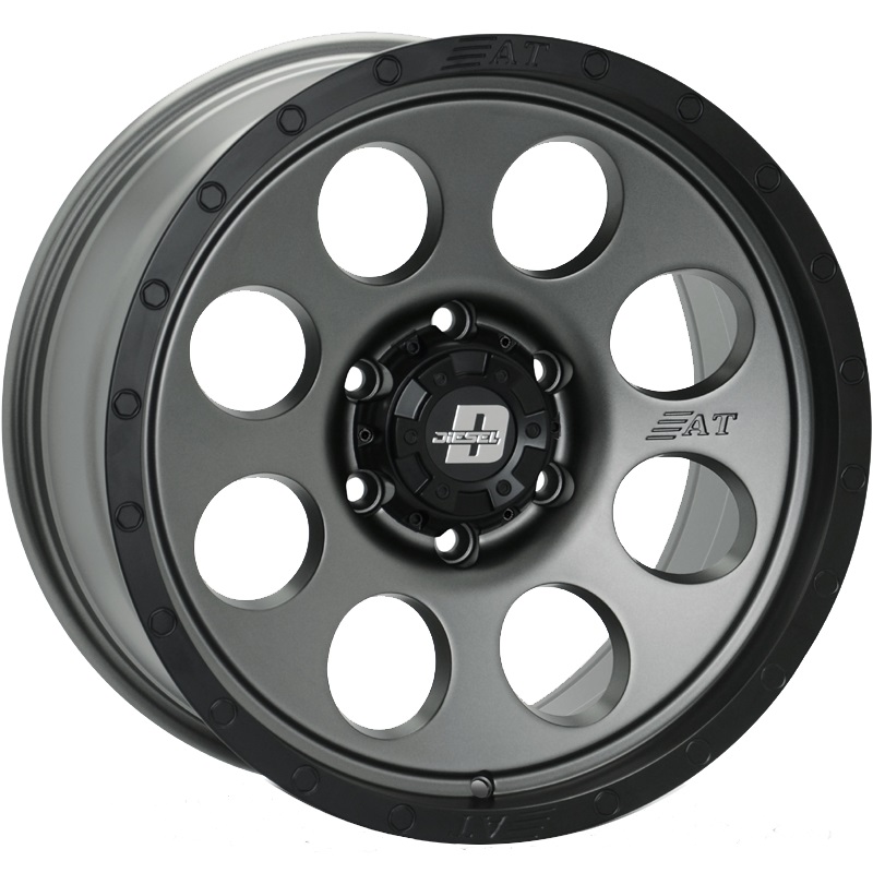 Diesel Desert Gunmetal Matt Black Wheel